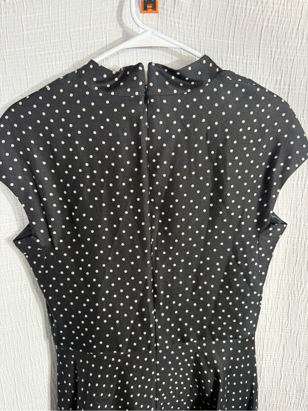 Kate Spade Freesia Polka Dot Bow Silk Dress Size 6 - Picture 10 of 11